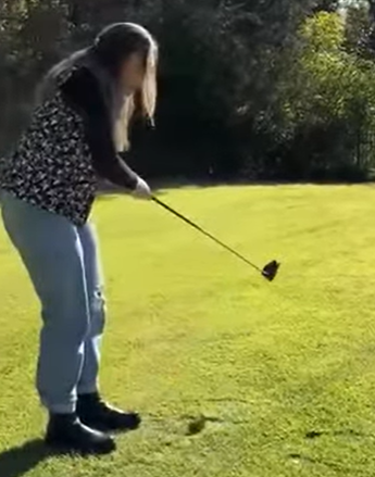 Golf ball vs. EGG prankvideo golfing part2