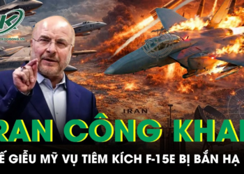 Iran mỉa mai Mỹ sau vụ F-15 bị bắn hạ, nói cuộc chiến vĩ đại giờ chỉ còn “tìm phi công mất tích”