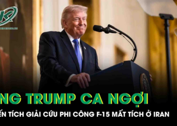 Ông Trump tự hào vinh danh chiến dịch giải cứu phi công F-15 mất tích ở Iran của Mỹ