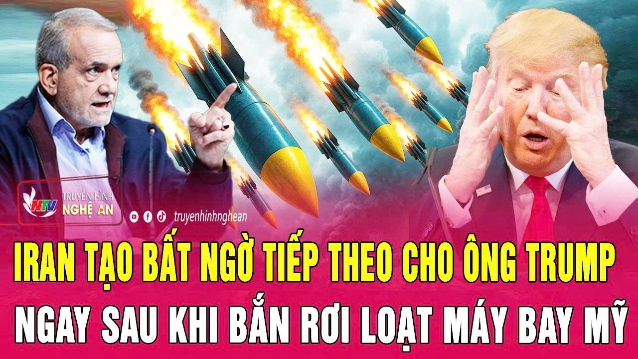 Thời sự quốc tế 6/4: Iran tạo bất ngờ tiếp theo cho ông Trump ngay sau khi bắn rơi loạt máy bay Mỹ