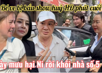 Con Cô 6 Khóc Ngất Bầu Show Huỷ HĐ Phút Cuối Mất Tiền, Lộ Ghi Âm Đám Quay Xe Bày Mưu Hại Ni