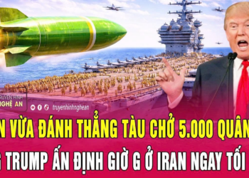 Thời sự: Iran vừa đánh thẳng tàu chở 5.000 quân Mỹ; Ông Trump ấn định giờ G ở Iran ngay tối nay