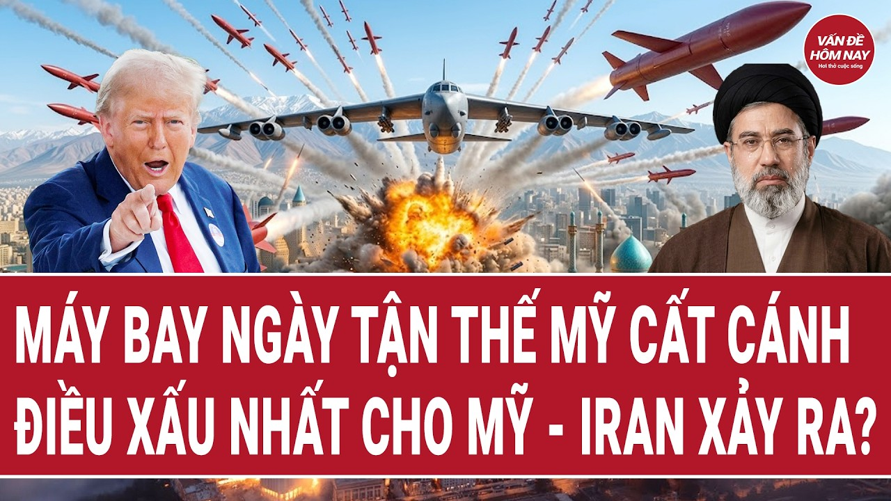 Thời sự quốc tế 8/4: Máy bay ngày tận thế Mỹ cất cánh, điều xấu nhất cho Mỹ – Iran xảy ra?