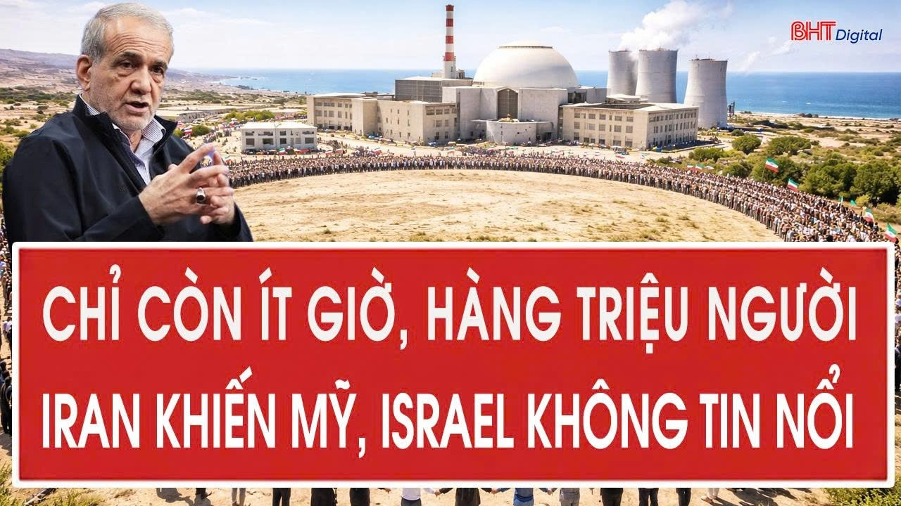 Tâm điểm quốc tế 8/4: Chỉ còn ít giờ, hàng triệu người Iran khiến Mỹ, Israel không tin nổi