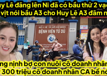 Huy Lê đăng lên Ni có bầu phe vịt nói bầu của A3 cho Huy Lê A3 đâm nhau,cô cột điện dụ 300tr CA bế