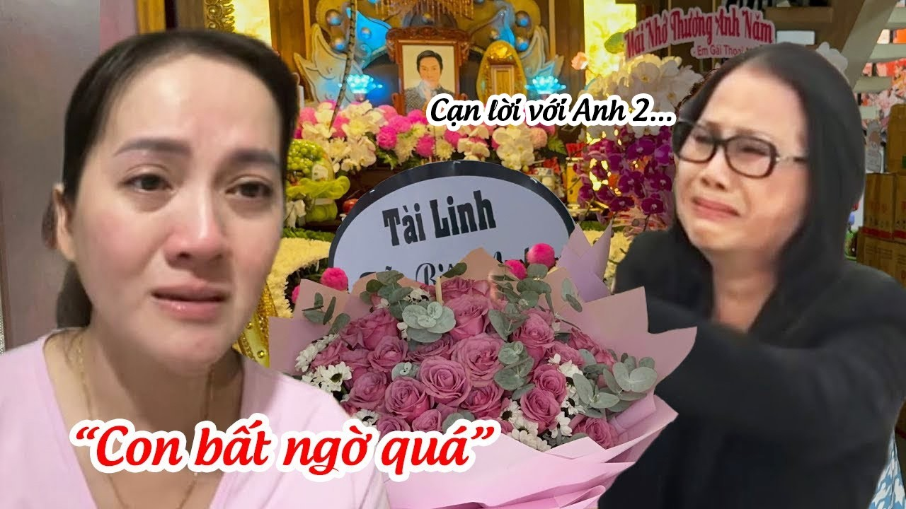 Chiều 1/4: Hồng Loan Mừng Khóc Ns Tài Linh Mang Hoa Đến Giỗ Anh 5, A2 Có Động Thái Lạ?