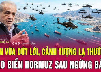 Iran vừa dứt lời, cảnh tượng lúc này ở eo biển Hormuz sau ngừng bắn