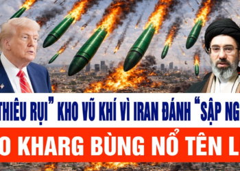 Tấn công dữ dội sau khi tuyên bố ngừng bắn, đảo Kharg bùng cháy