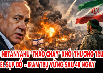 Ông Netanyahu “tháo chạy” khỏi chiến trường: Israel sụp đổ – Iran trụ vững sau 40 ngày.