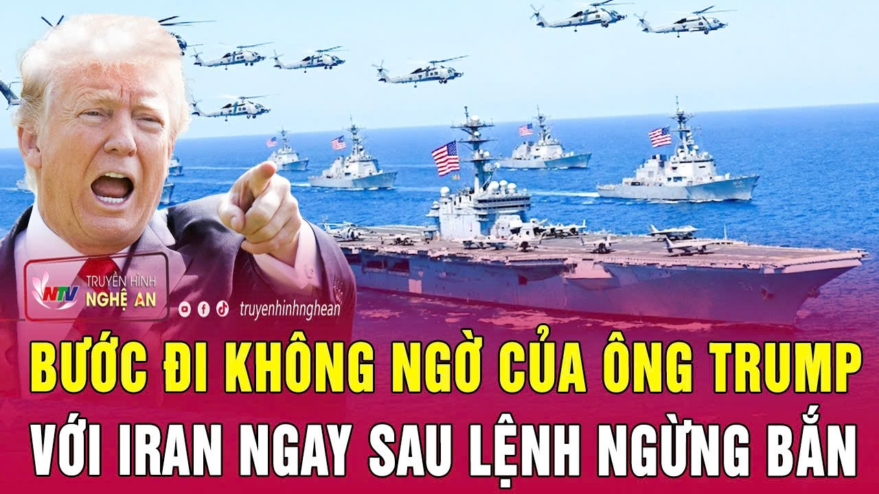 Thời sự quốc tế 9/4: Bước đi không ngờ của ông Trump với Iran ngay sau lệnh ngừng bắn