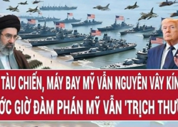 🔴Trực tiếp: Loạt tàu chiến, máy bay Mỹ vẫn vây kín Iran, trước giờ đàm phán Mỹ vẫn ‘trịch thượng’