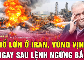 Nóng: Nổ lớn ở Iran, Vùng Vịnh ngay sau lệnh ngừng bắn