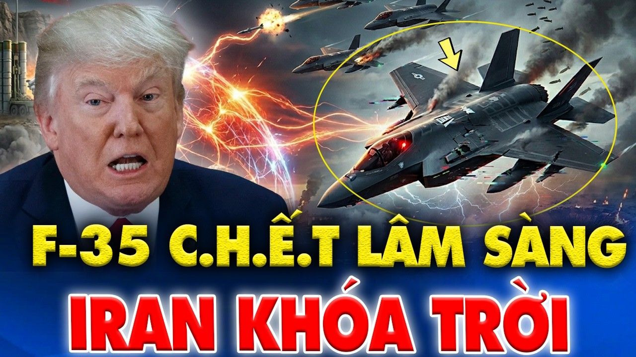F-35 “Tắt điện” trước Tehran: Bí ẩn bức tường lửa khiến siêu chiến đấu cơ Mỹ trở nên vô dụng.