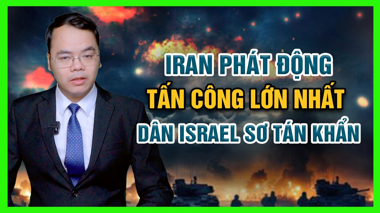 Trump Cam Kết Đẩy Iran “Trở Lại Thời Kỳ Đồ Đá” Trong 2-3 Tuần Tới || Bàn Cờ Quân Sự