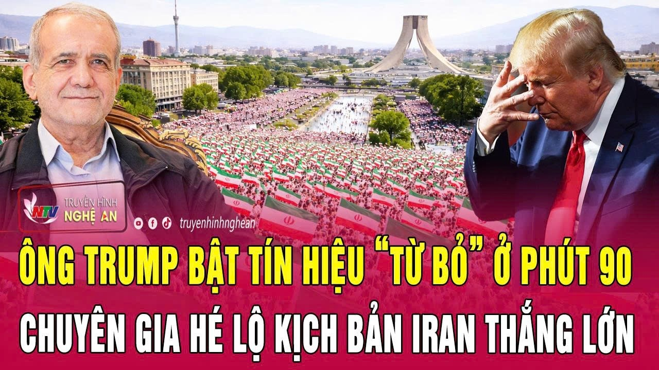 Thời sự 3/4: Ông Trump bật tín hiệu “từ bỏ” ở phút 90, chuyên gia hé lộ kịch bản Iran thắng lớn