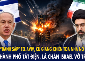 Iran đánh sập Tel Aviv, cú giáng khiến tòa nhà nổ tung:Cả thành phố tắt điện, lá chắn Israel vỡ trận