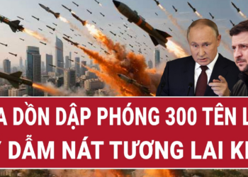 Nga dồn dập phóng 300 tên lửa xuống Ukraine, Mỹ “dẫm nát” tương lai Kiev