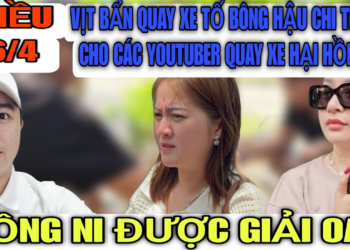 Vịt Bẩn Bất Ngờ Quay Xe Tố Bông Hậu Chi Tiền Tỉ Cho Các Youtuber Quay Xe Hại Hồng Ni