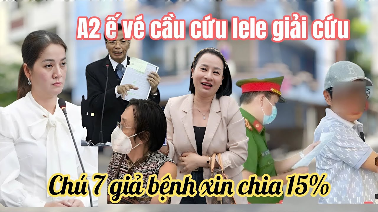 Hồng Loan Tá Hoả A2 Khóc Ngất Show Ế vé cầu cứu lele, Chú 7 Đổ Bệnh Cầu Xin Toà Xin Chia 15%