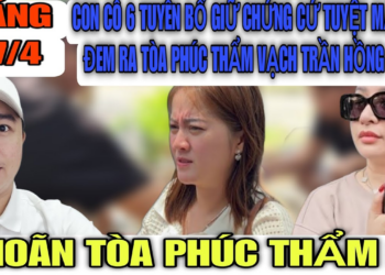 Mẹ Con Cô 6 Tuyên Bố Nắm Giữ Chứng Cứ Mật Sẽ Đưa Ra Tòa Phúc Thẩm Vạch Mặt Hồng Loan