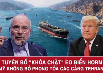 Iran tuyên bố “khóa chặt” eo biển Hormuz nếu Mỹ không bỏ phong tỏa các cảng Tehran