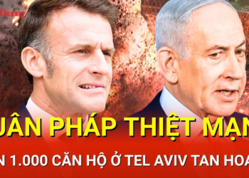 CHIẾN SỰ TRUNG ĐÔNG SÁNG 20/4: Quân Pháp thiệt mạng; Hơn 1.000 căn hộ ở Tel Aviv tan hoang