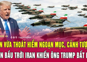 Điểm nóng: Iran vừa thoát hiểm ngoạn mục, cảnh tượng trên bầu trời Iran khiến ông Trump bất ngờ