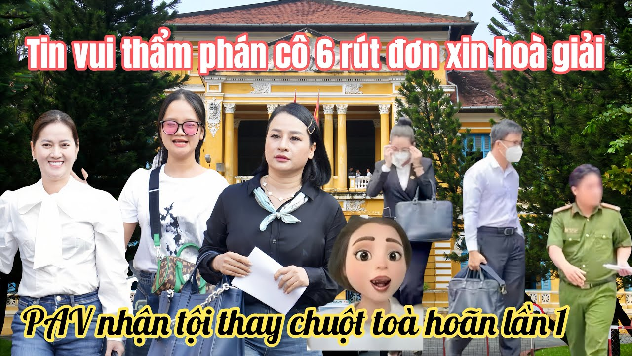 Nhân Chứng Tại Toà Tiếc Lộ Lý Do Bich Tham Vắng Mặt, Thẩm Phán Tin Vui Cô 6 Kêu Cứu HOÀ GIẢI