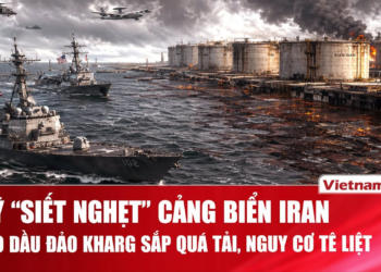 Thời sự Quốc tế sáng 23/4: Mỹ “siết nghẹt” cảng Iran, kho dầu đảo Kharg sắp quá tải, nguy cơ tê liệt