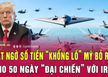 Bất ngờ số tiền “khổng lồ” Mỹ bỏ ra cho 50 ngày “đại chiến” với Iran