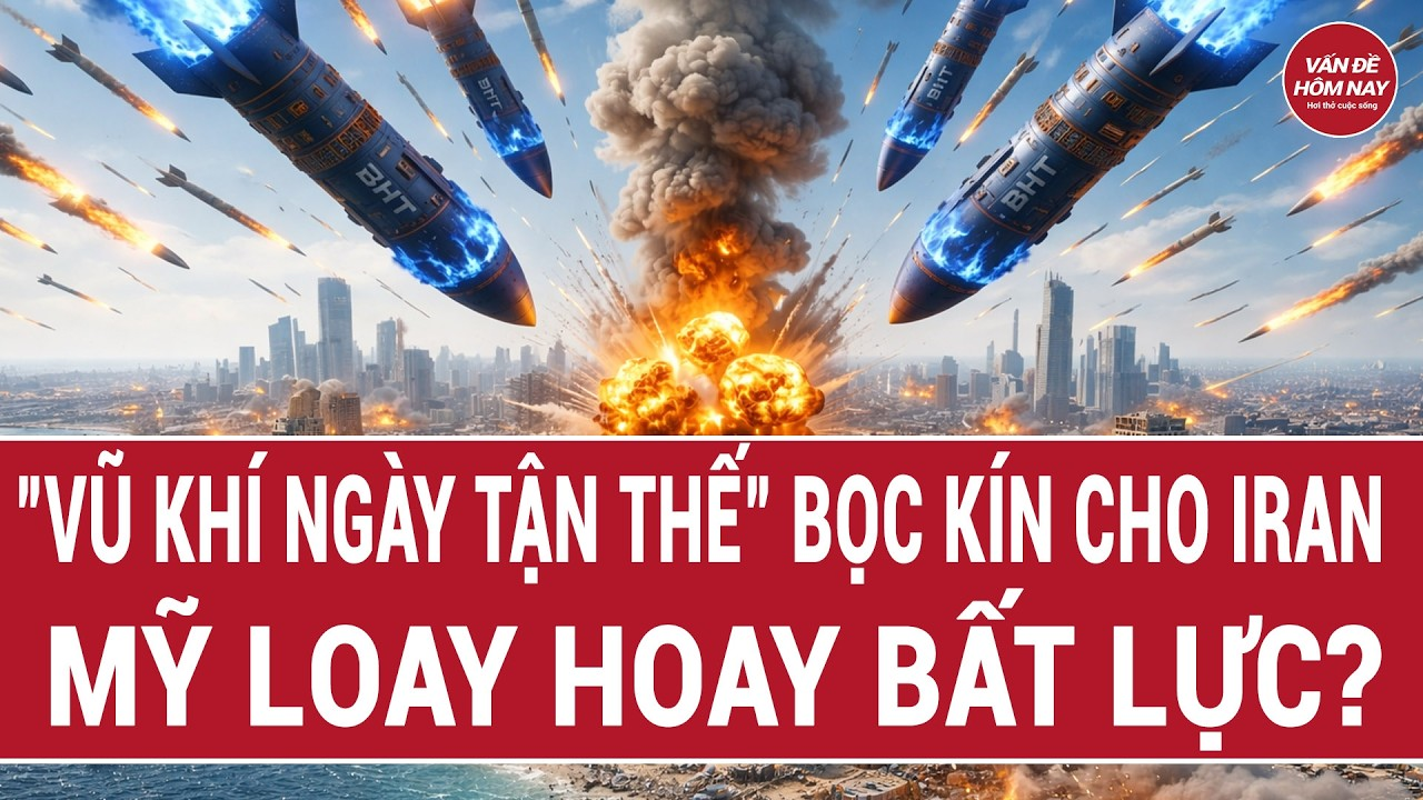 Điểm nóng thế giới: “Vũ khí ngày tận thế” bọc kín cho Iran; Mỹ loay hoay bất lực?