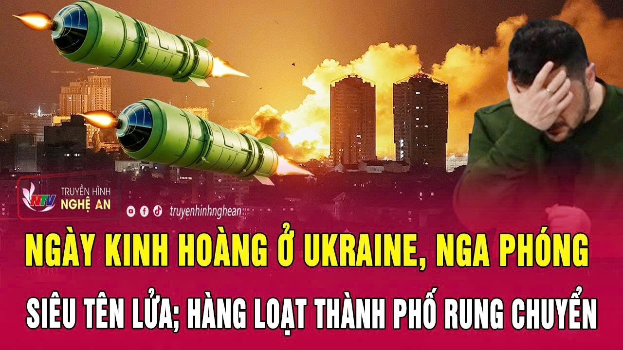 Ngày kinh hoàng ở Ukraine, Nga phóng siêu tên lửa; Hàng loạt thành phố rung chuyển