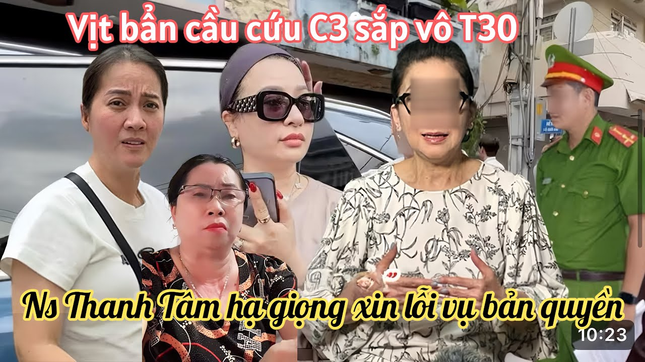 Ns Thanh Tâm Hạ Giọng Xin Lỗi Hồng Loan Vụ Bản Quyền A5, Zịt Bẩn Sắp Bế Vô T30 Khóc Cầu Cứu 3 Dạ