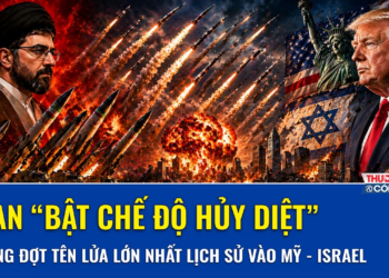Iran “bật chế độ hủy diệt”, phóng đợt tên lửa lớn nhất lịch sử nhắm thẳng vào Mỹ – Israel