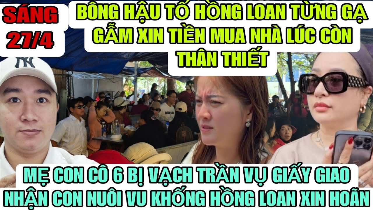 Bông Hậu Tố Hồng Loan Từng Gạ Gẫm Xin Tiền Mình Mua Nhà 50 Tỉ