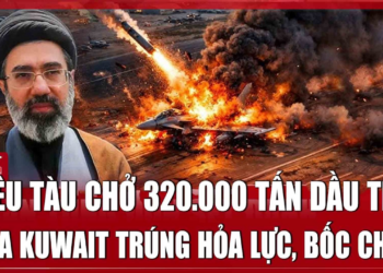 🔴ĐIỂM NÓNG QUỐC TẾ 2/4: Siêu tàu chở 320.000 tấn dầu thô của Kuwait trúng hỏa lực, bốc cháy