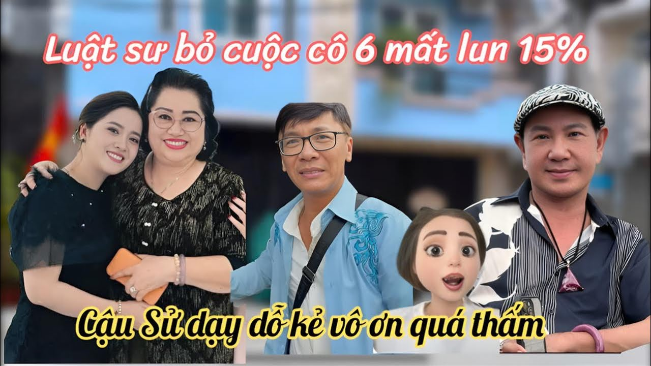 Hồng Loan Vỡ Oà Cậu Sử Tin Vui Dạy Dỗ Vc Chuột Cực Thấm, Luật Sư Cô 6 Bỏ Cuộc Thua Trắng 15%