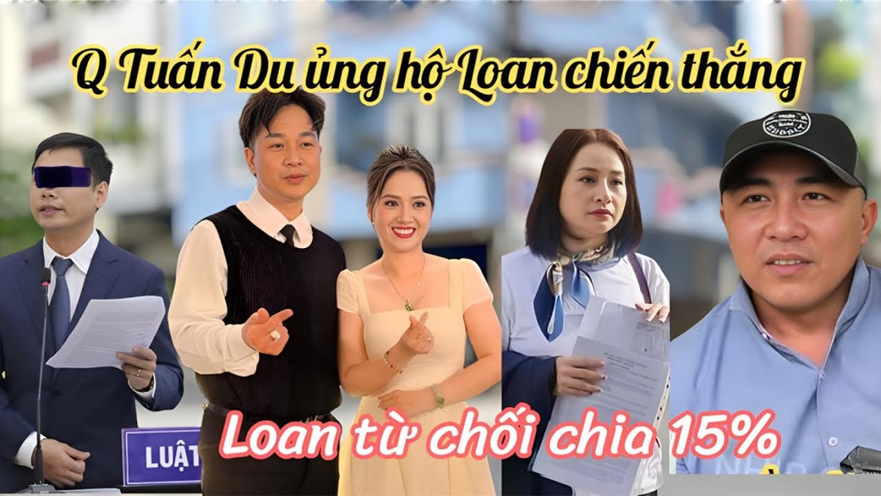 29/4 Hồng Loan Mừng Rỡ CS Quách Tuấn Du Ủng Hộ Móm Thắng, Cô 6 Xuống Nước Rút Đơn Xin Chia 15%