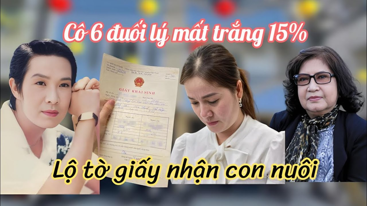 29/4: Bạn Thân Ns Diệu Hiền Tiếc Lộ Giấy Nhận Con Nuôi Hồng Loan Con Vũ Linh, Cô 6 Hết Cách