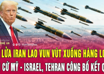 Tên lửa Iran lao vun vút xuống hàng loạt căn cứ Mỹ – Israel, Tehran công bố kết quả