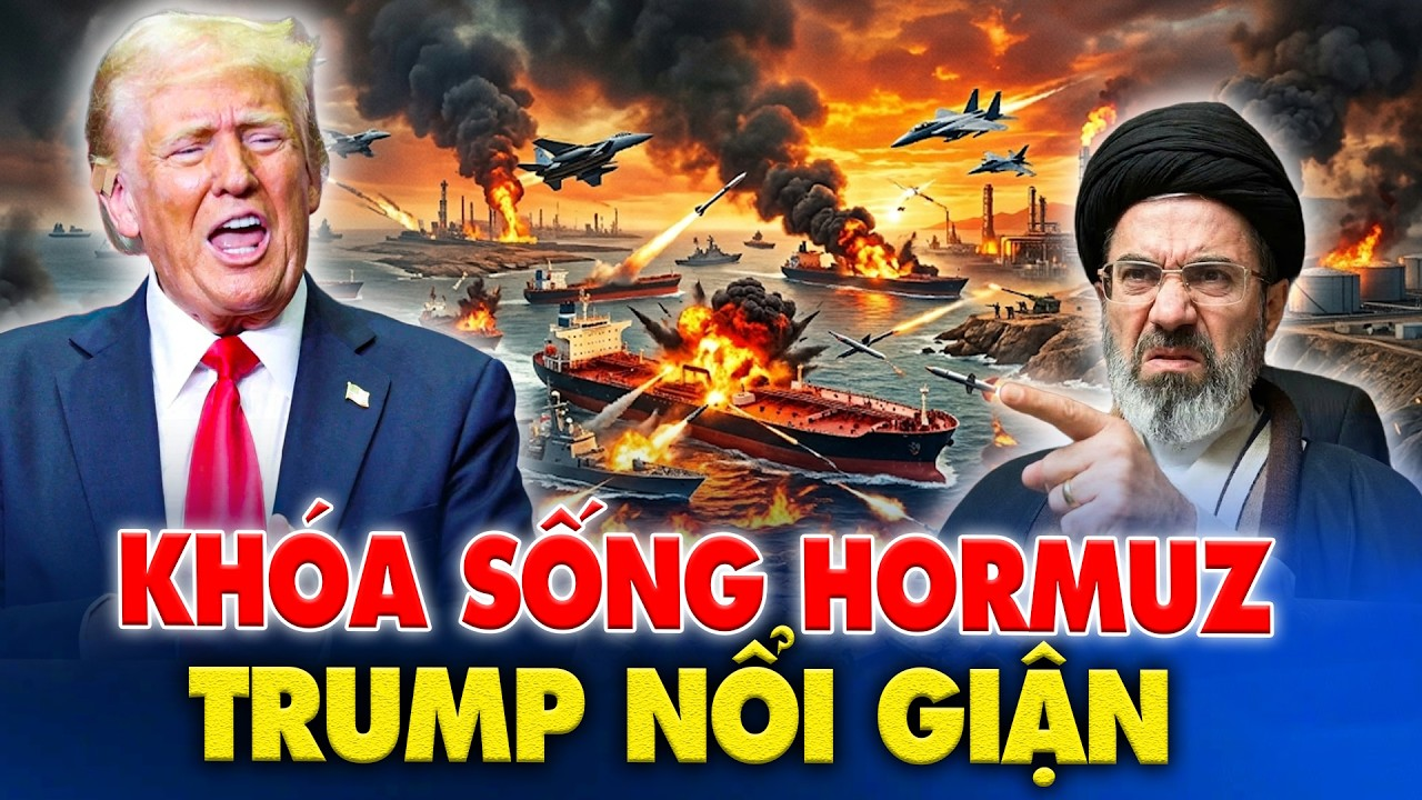 Hormuz nổ tung: Iran lật bàn cờ dầu mỏ, Trump cảnh báo thảm họa toàn cầu tàn khốc!