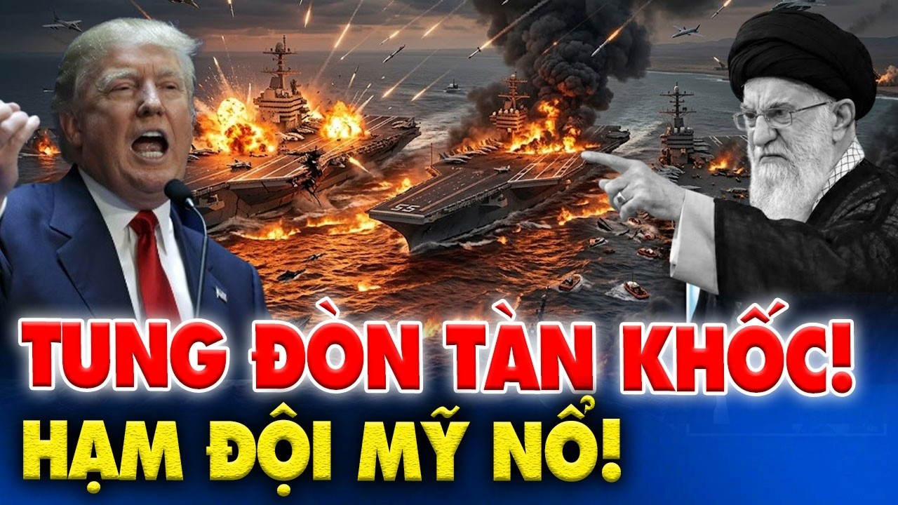 CỰC SỐC : Iran tung chiêu độc tại eo biển Hormuz, ba tàu sân bay Mỹ có xoay chuyển được cục diện?