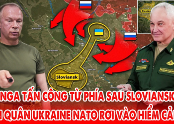 Quân đội Nga đột phá cắt đứt tuyến cao tốc Kharkov – Donetsk, đánh Sloviansk từ phía sau !