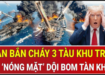 Điểm nóng 8/5: Bầu trời Hormuz rực lửa, Iran bắn cháy 3 tàu khu trục, Mỹ ‘nóng mặt’ dội bom tàn khốc