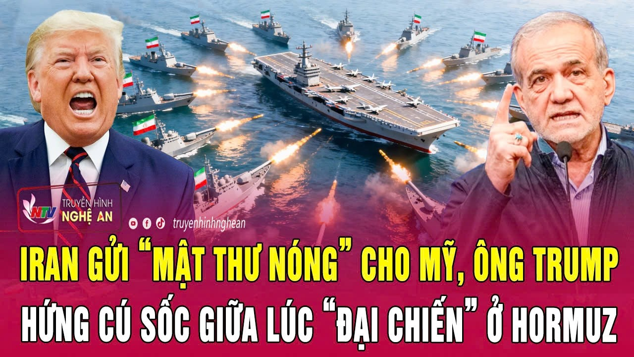 Điểm nóng 9/5: Iran gửi “mật thư nóng” cho Mỹ, ông Trump hứng cú sốc giữa lúc “đại chiến” ở Hormuz