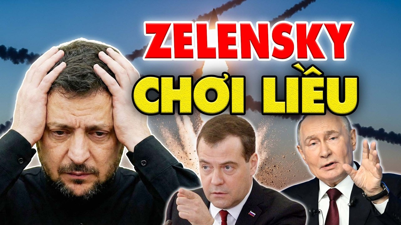 CHẤN ĐỘNG THẾ GIỚI 09/5: ZELENSKY định “chơi liều”, ông PUTIN ra đòn VỖ THẲNG MẶT !