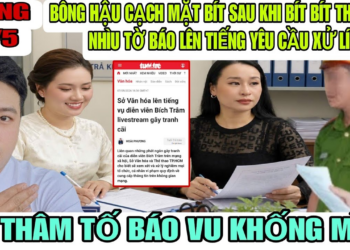 Bông Hậu Từ Mặt Bít Thâm Sau Khi Bít Thâm Bị Nhìu Tờ Báo Lớn Lên Tiếng Yêu Cầu CA Xử Lí Tội Gấp