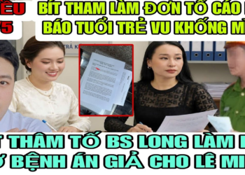 Bít Tham Làm Đơn Tố Cáo BTV Báo Tuổi Trẻ Vu Khống Mình, Tố BS Long Làm Hồ Sơ Bệnh Án Giả