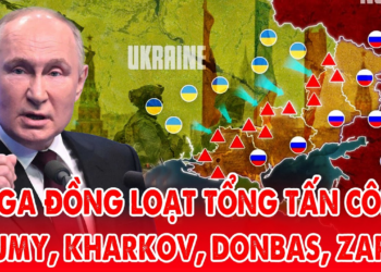 Nga kéo dãn toàn chiến tuyến, Ukraine trước nguy cơ sụp đổ cả Sumy, Kharkov, Zaporizhia và Donbass !