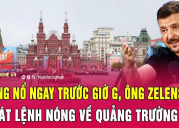 Chiến sự Nga – Ukraine: Súng nổ ngay trước giờ G, ông Zelensky phát lệnh nóng về Quảng trường Đỏ